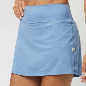 Vuori Women's Halo Performance Skirt Isle Blue Heather Medium